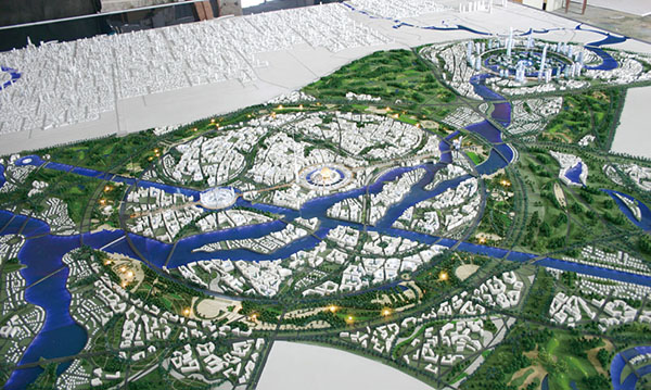 城市规划数字沙盘