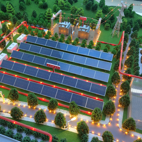 新能源发电站展示AG真人国际·[中国]官方网站制作公司案例