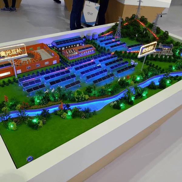 渔光互补光伏AG真人国际·[中国]官方网站制作厂家案例